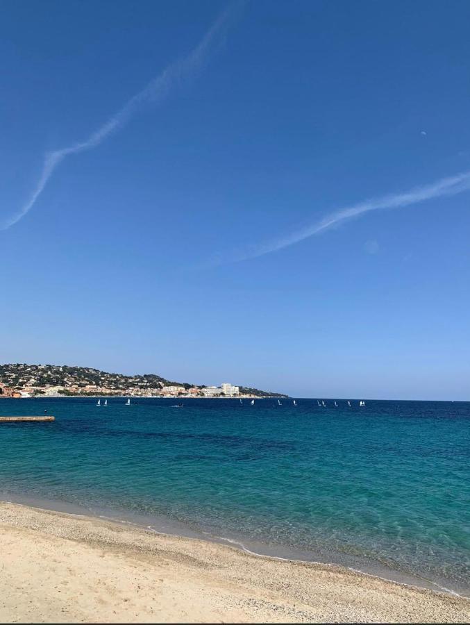 Charmant Studio Avec Terrasse Vue Mer A 50 M Sainte-Maxime Exterior photo